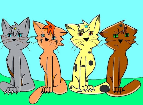  BETTER PICTURE of cats of the clans