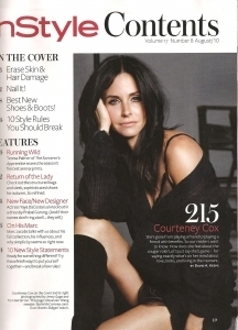  Courteney- InStyle Magazine August 2010