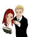 D/G - draco-and-ginny fan art