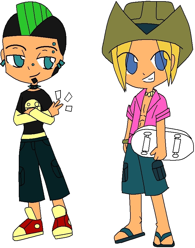 Photo of Duncan & Geoff for fans of Total Drama Island's Du...