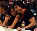 Ian & Nina @ 2010 Comic-Con - ian-somerhalder-and-nina-dobrev photo