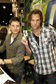 Jared & Jensen @ Comic-Con 2010 - supernatural photo
