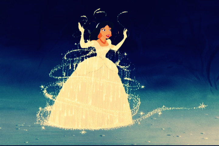 disney princesses dresses. Jasmine in Cinderella#39;s Dress