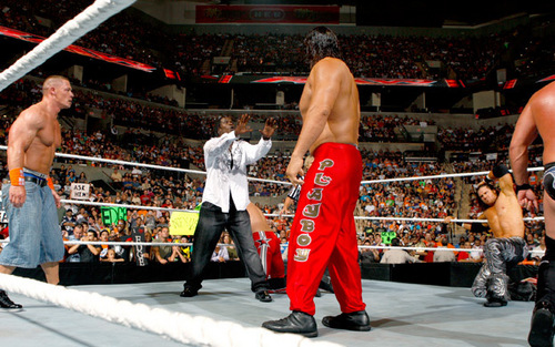  John Cena & Chris Jericho vs The Miz & Sheamus