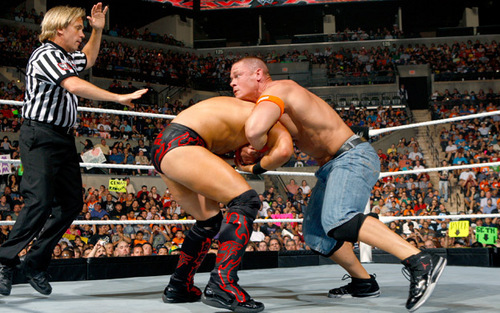  John Cena & Chris Jericho vs The Miz & Sheamus