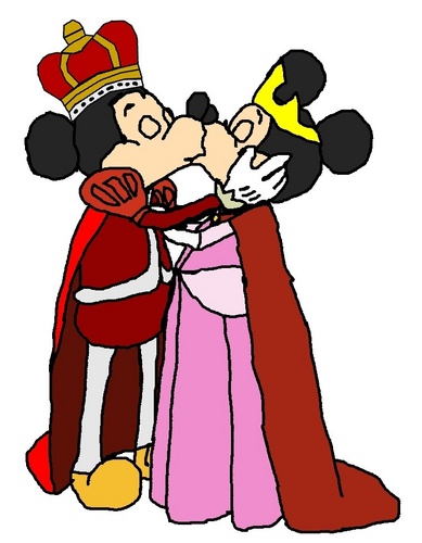  Prince Mickey and Princess Minnie