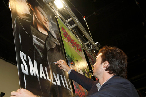  smallville - as aventuras do superboy Cast - Comic Con 2010