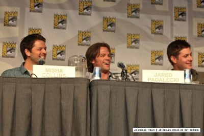  Supernatural Cast at the Comic Con