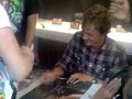 Tom signing autographs for excited fans at #sdcc - harry-potter photo