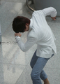 leeteuk dance @ Incheon Airport - super-junior photo