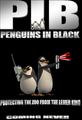 penguins in black - penguins-of-madagascar fan art