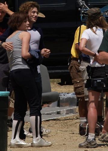  Ashley Greene On set of Twilight with Jackson (Old/New photos)