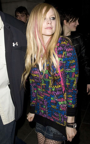  Avril Lavigne at Cuckoo Club