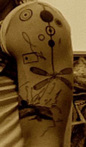  Heath's tatuagens <3