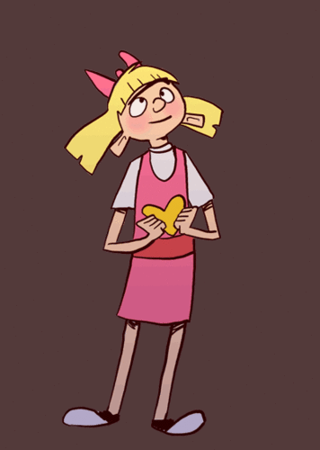  Helga Daydreams about Arnold