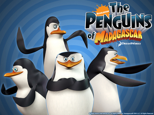  Penguins of Madagascar Обои