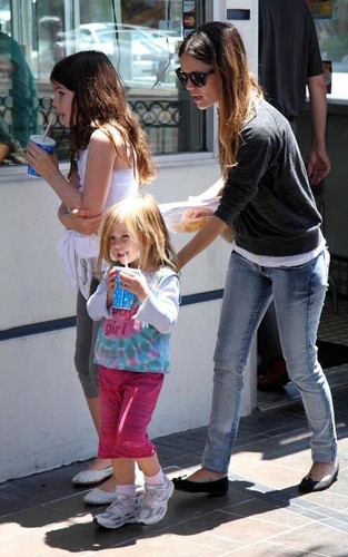 Rachel Bilson out with family in LA (July 28).