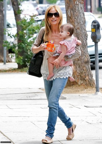 Sarah and Charlotte out in Brentwood (July 25)