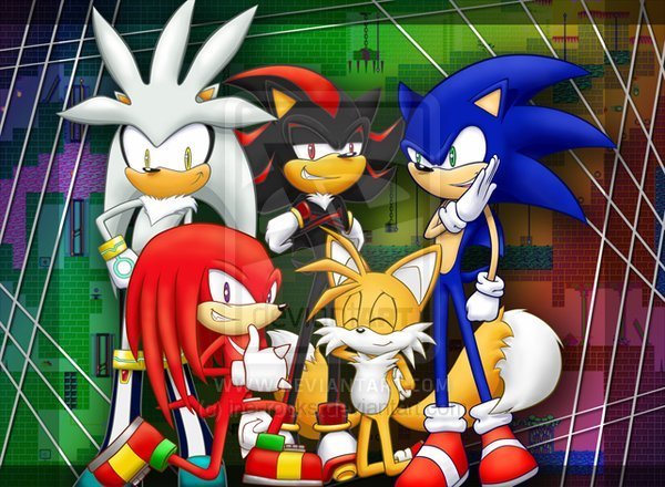 Knuckles Sonic Tails