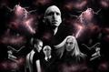 The Malfoys and Voldemort - harry-potter photo