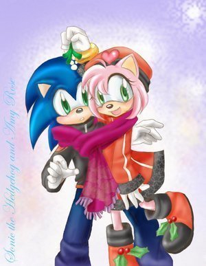  Amy and Sonic