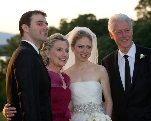  Chelsea Clinton's wedding (July 31)