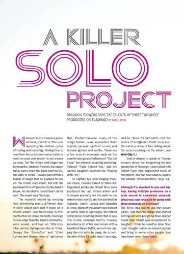 EM Magazine article (page 1)