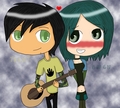 Gwen and Trent - total-drama-island photo