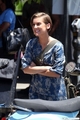 Jessica Stroup on the set of 90210 - 90210 photo