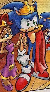  퀸 Sally and King Sonic