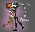 i told you courtney and gwen could be friends - total-drama-island photo
