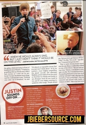  Justin in magazines