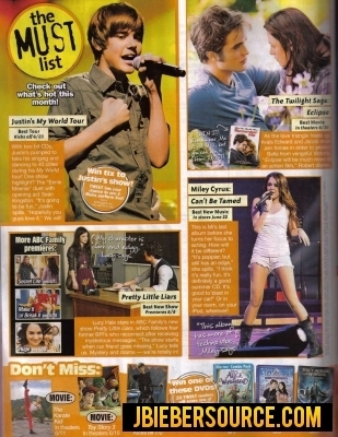 Justin in magazines