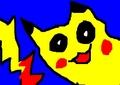 My MS Paint Drawing of Pikachu - random fan art