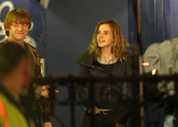 Romione -  Harry Potter & The Deathly Hallows: Part I - Behind The Scenes & On The Set