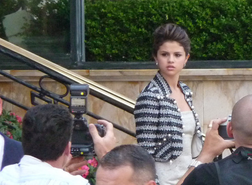  Selena Gomez at the Hotel de Paris
