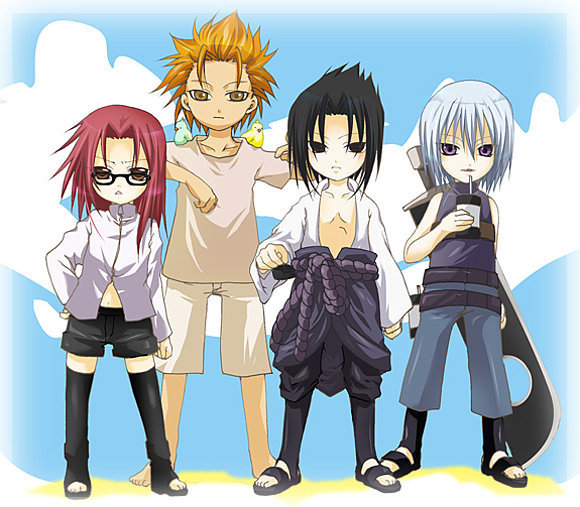 Team Taka/Hebi - Naruto Shippuuden: Sasuke lovers 580x507
