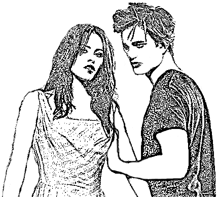 2 Twilight coloring pages...
