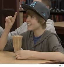 Justin On Silent Library! <33