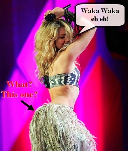 Shakira big đít, mông, ass