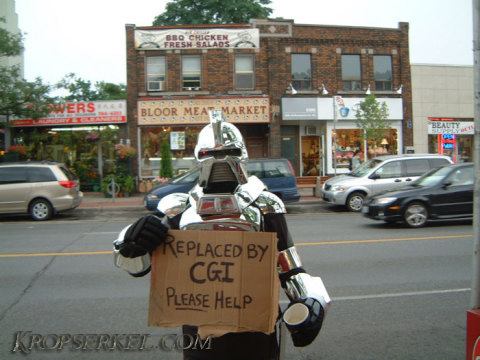  Cylon out of work