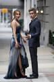 Gossip Girl - BTS Set Photos - Katie Cassidy and Chace Crawford - gossip-girl photo