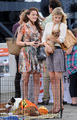 Gossip Girl - Season 4 - Set Photos of Leighton Meester and Clemence Posey - gossip-girl photo