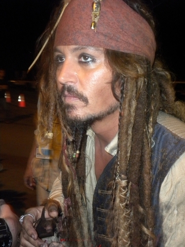  Johnny depp- Pirates of the Caribbean 4
