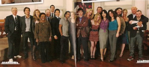 Lost- Cast photo from Lost Magazine 31 Special Edition August 2010 