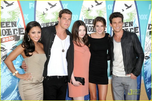  Secret Life Cast At 2010 Teen Choice Awards
