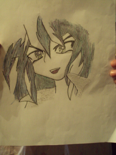 my drawing of  yami bakura