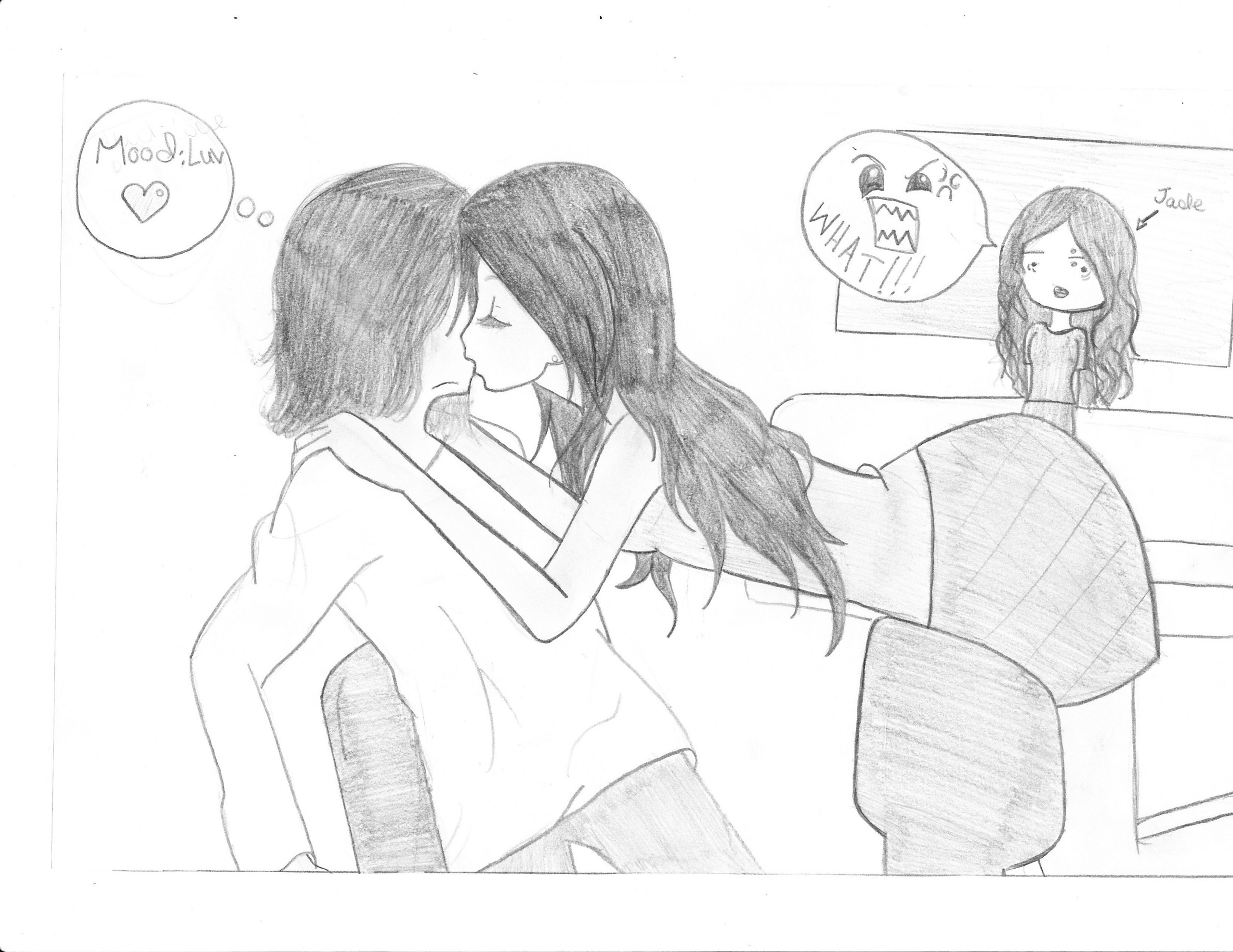 my drawing of tori and beck kissing - Victorious Photo (14669730 ...