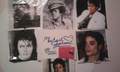 the begining of my Michael Jackson wall:) - michael-jackson fan art