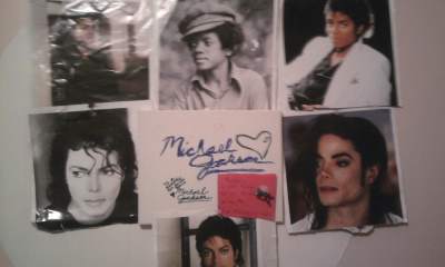  the begining of my Michael Jackson wall:)